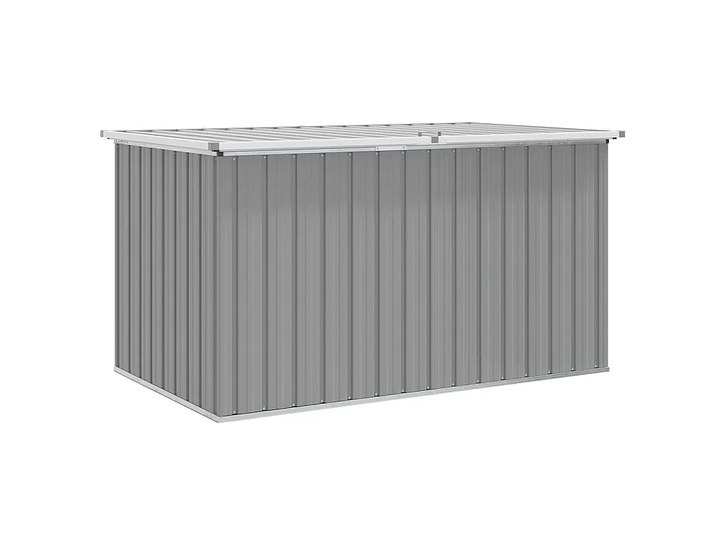 Caja de almacenaje para jardín gris 171x99x93 cm