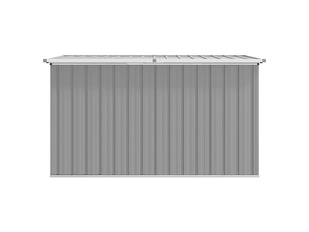 Caja de almacenaje para jardín gris 171x99x93 cm