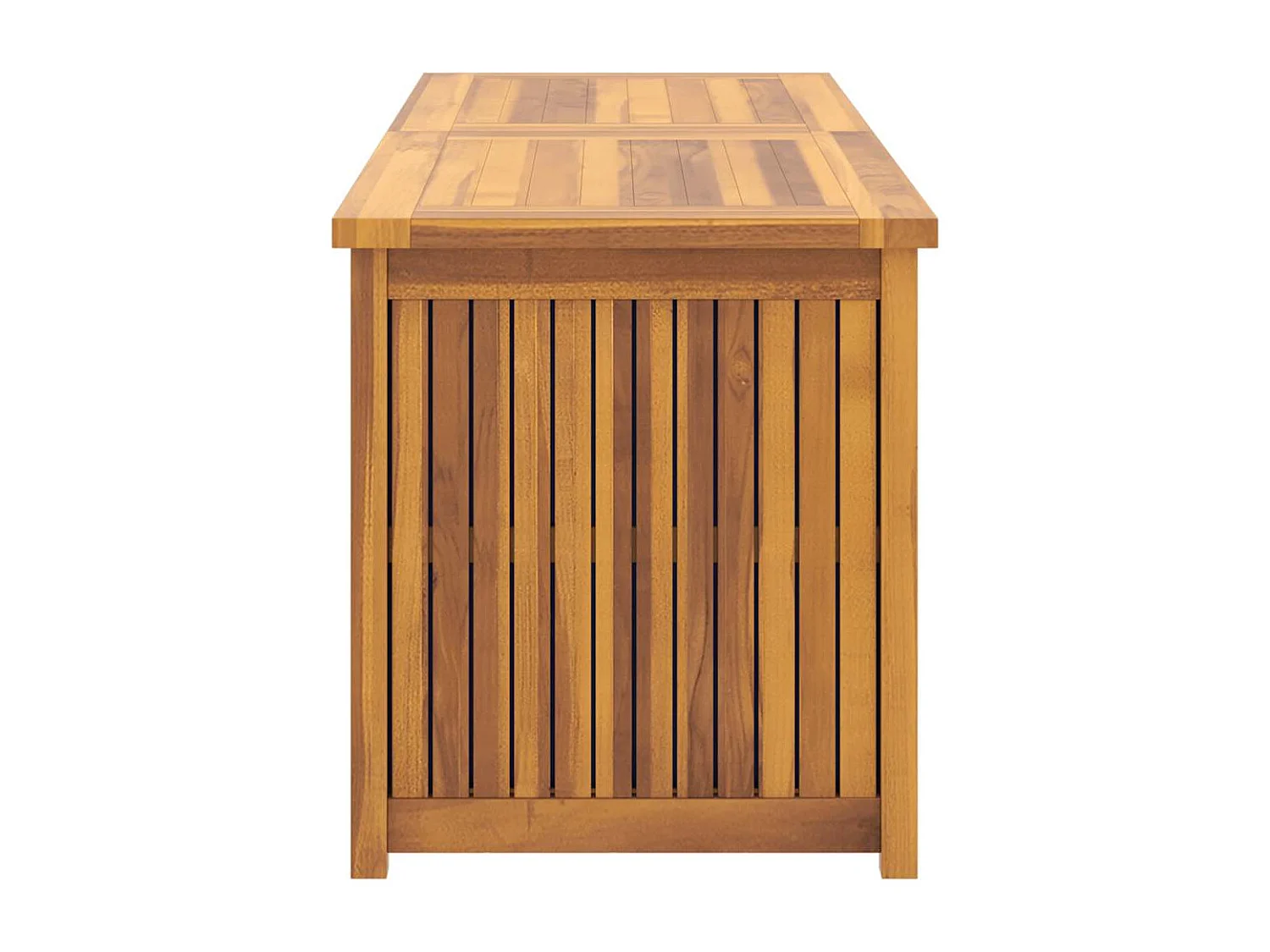 Gartenbox 150x50x55 cm Massivholz Teak