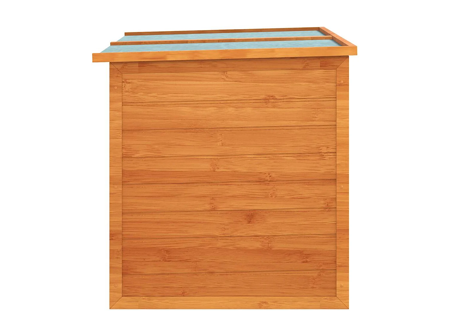 Boîte de rangement de jardin 126x72x72 cm Bois