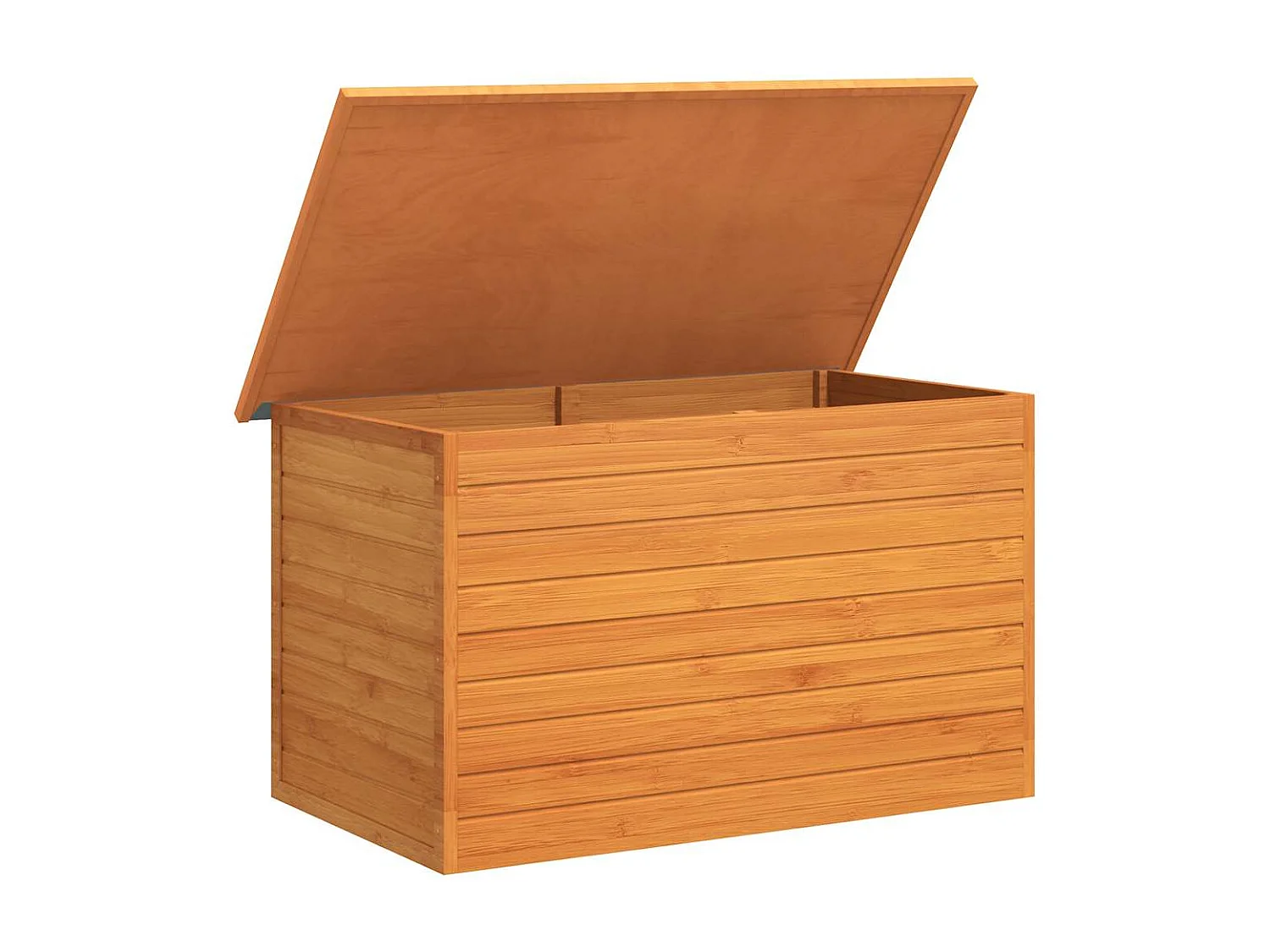 Boîte de rangement de jardin 126x72x72 cm Bois