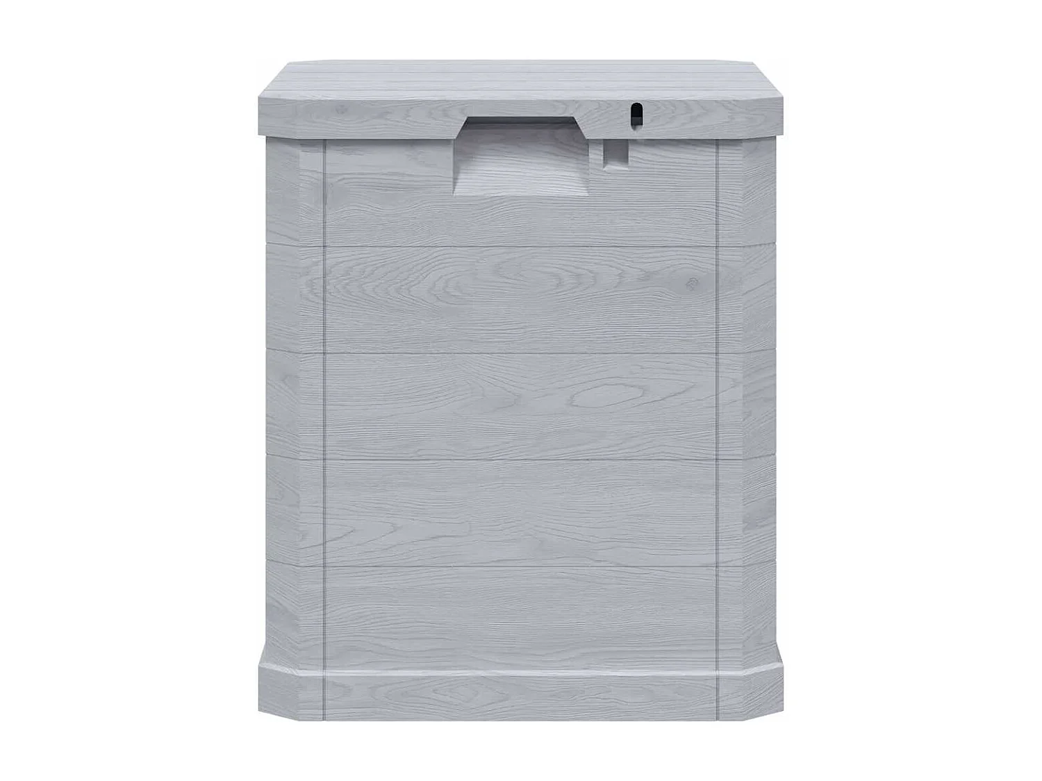 Garten-Aufbewahrungsbox 90 L Hellgrau