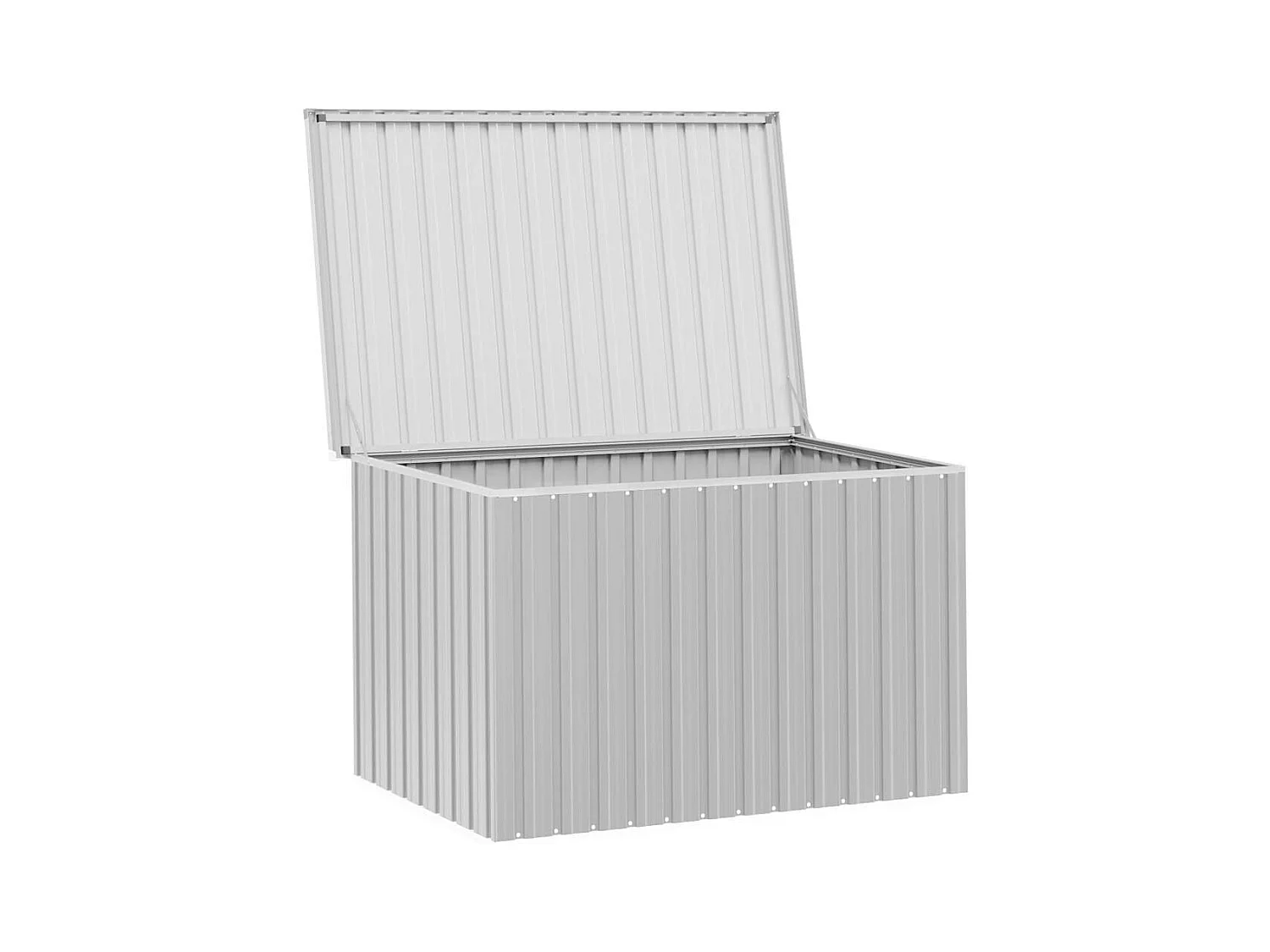 Baule da Giardino Grigio 149x99x93 cm