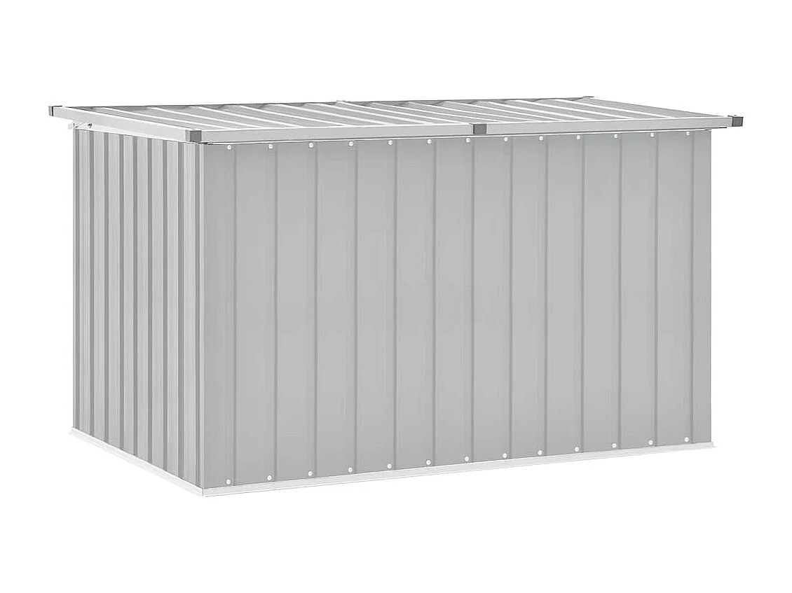 Baule da Giardino Grigio 149x99x93 cm