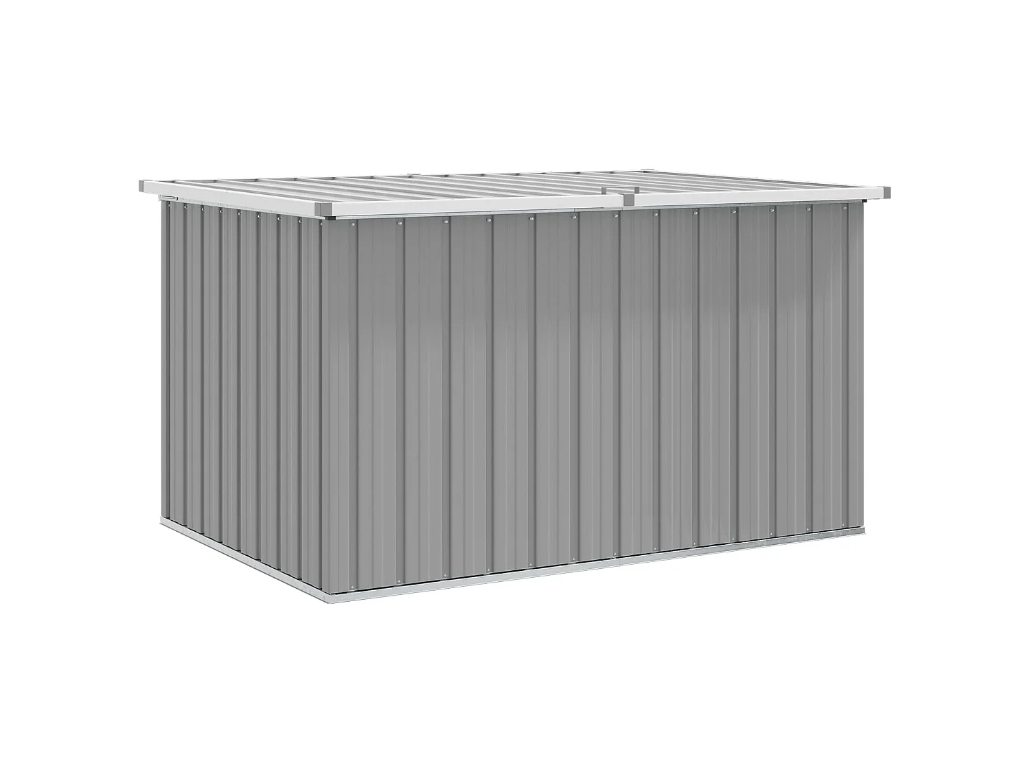 Boîte de rangement de jardin Gris 149x99x93 cm