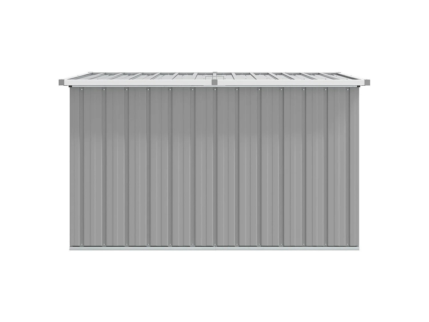 Boîte de rangement de jardin Gris 149x99x93 cm