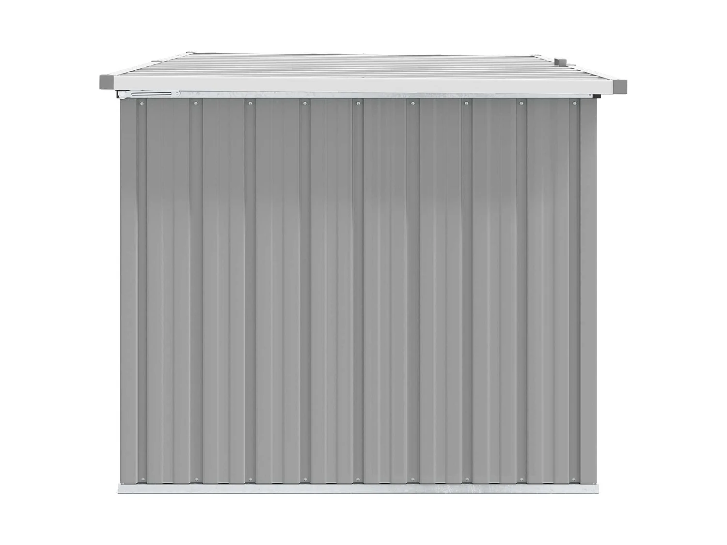 Boîte de rangement de jardin Gris 149x99x93 cm