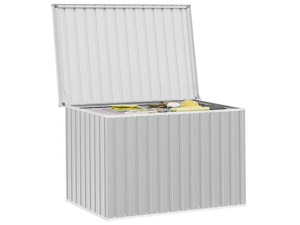 Boîte de rangement de jardin Gris 149x99x93 cm