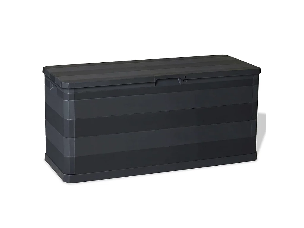 Tuinbox 117x45x56 cm zwart