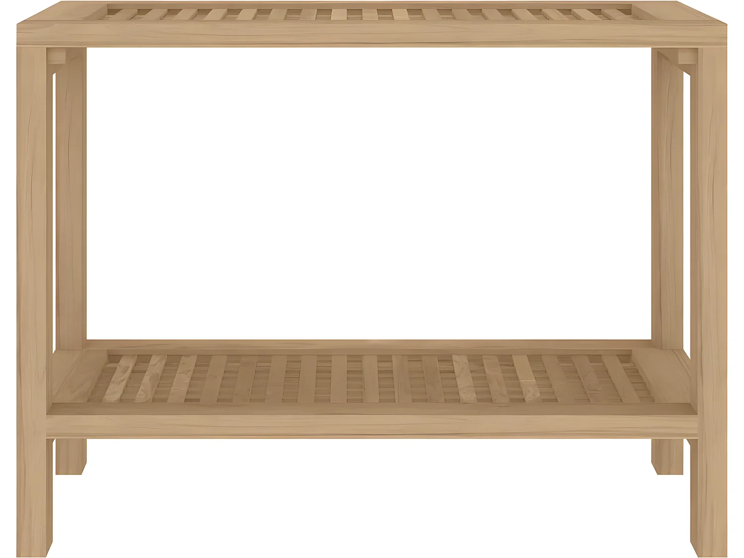 Banc de douche 60x30x45 cm Bois massif de teck