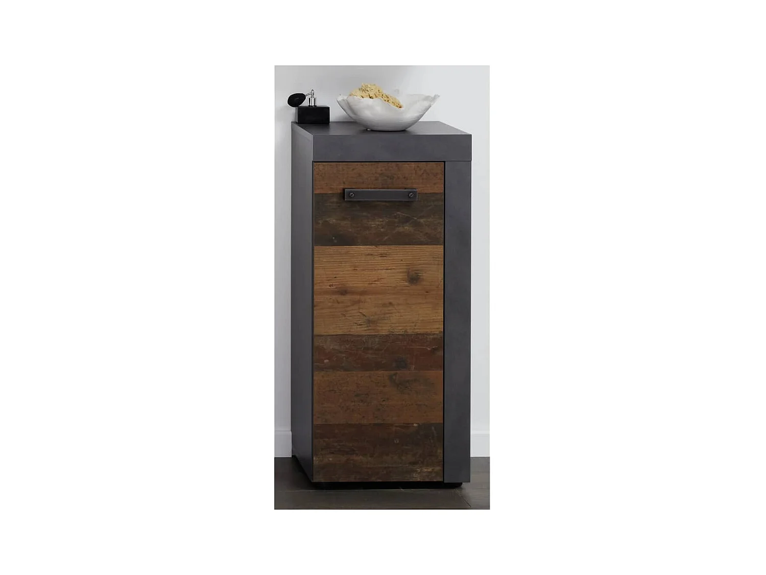 Armoire de rangement de sol Indy Matera Marron