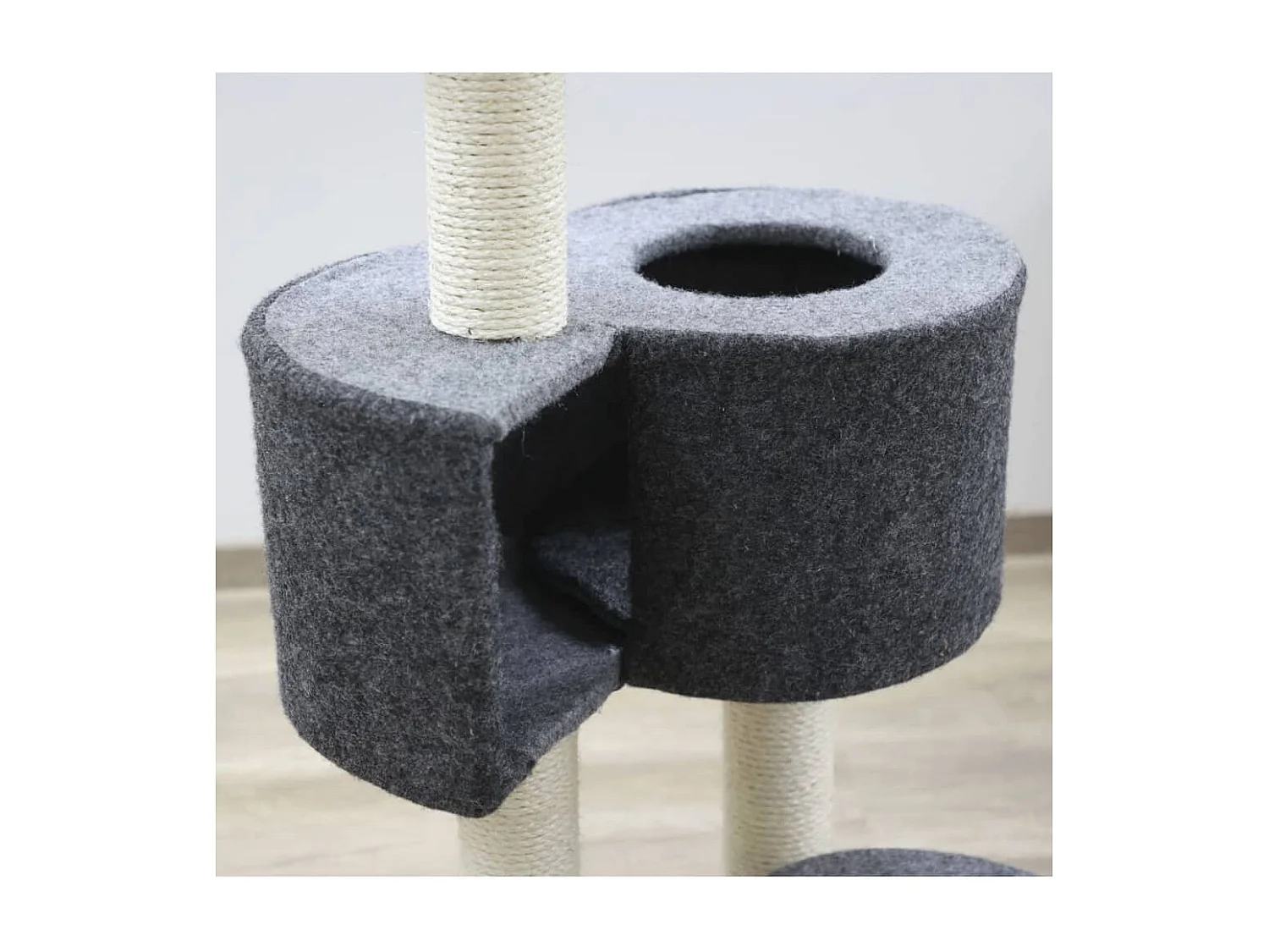 Arbre à chat Fridolin 106 cm Gris