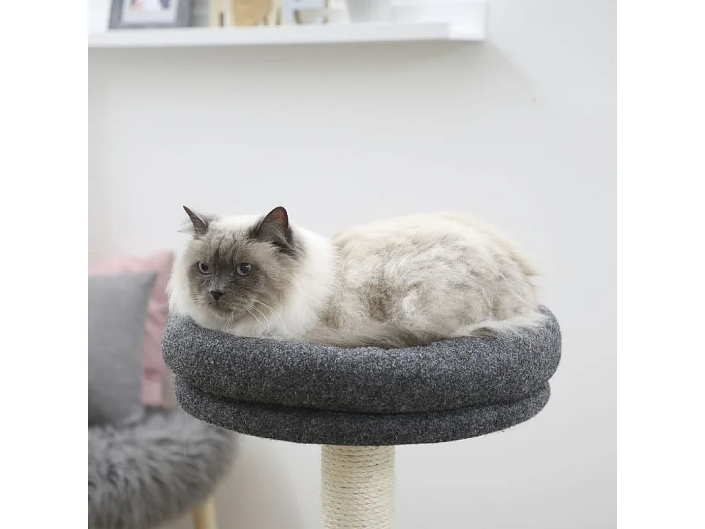 Arbre à chat Fridolin 106 cm Gris