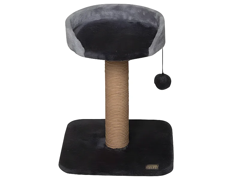 Arbre à chat Grove 35x35x44,5 cm Noir et gris