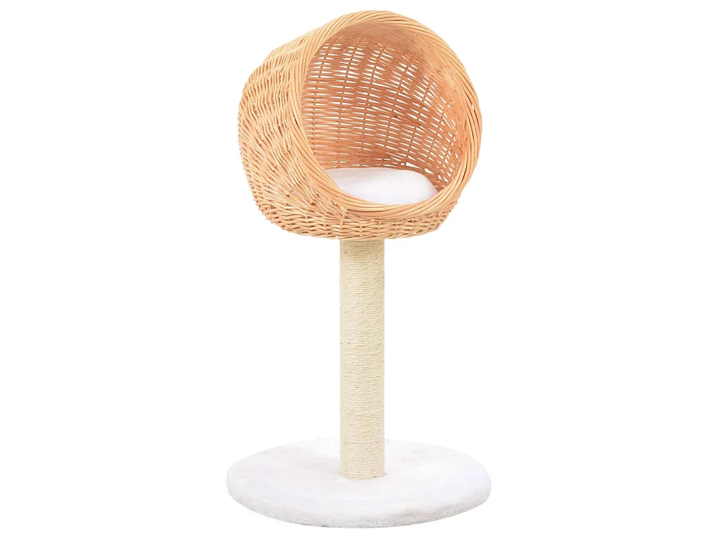 Katzen-Kratzbaum Sisal Natürliches Weidenholz