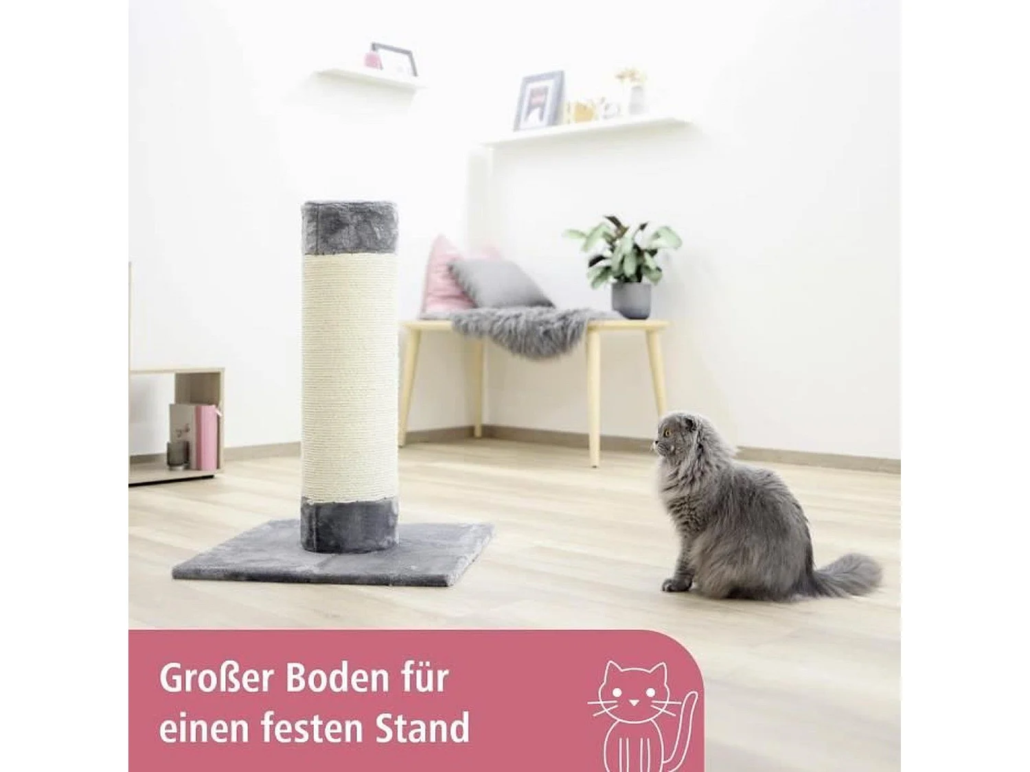 Arbre à chat Opal Ultra 80 cm Gris