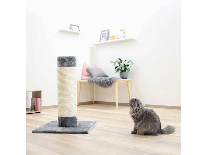 Poste arranhador para gatos Opal Ultra 80 cm cinzento