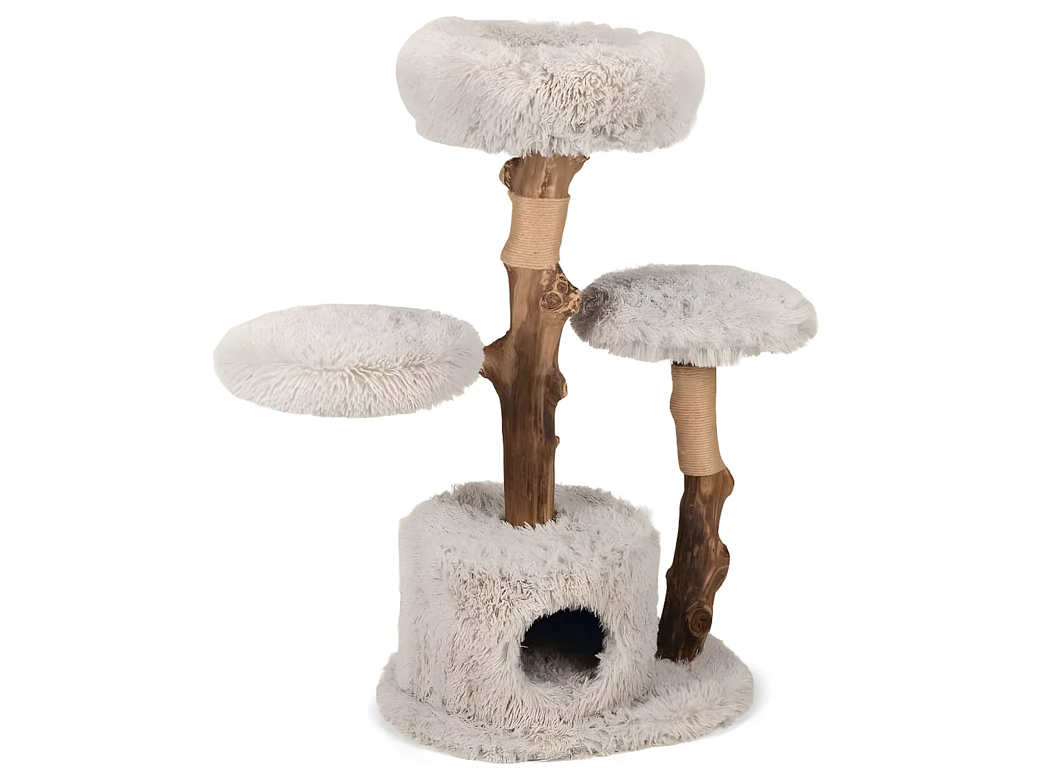 Arbre à chat Ziza 60x45x100 cm Bois