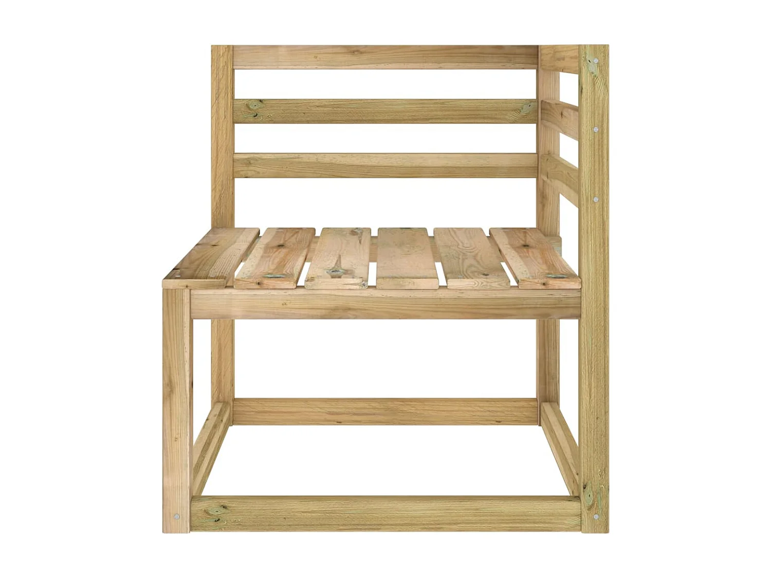 Salon de jardin 6 pcs avec coussins crème