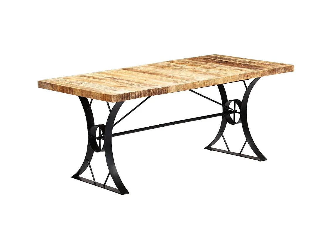 Table à manger 180x90x76 cm Bois de manguier massif