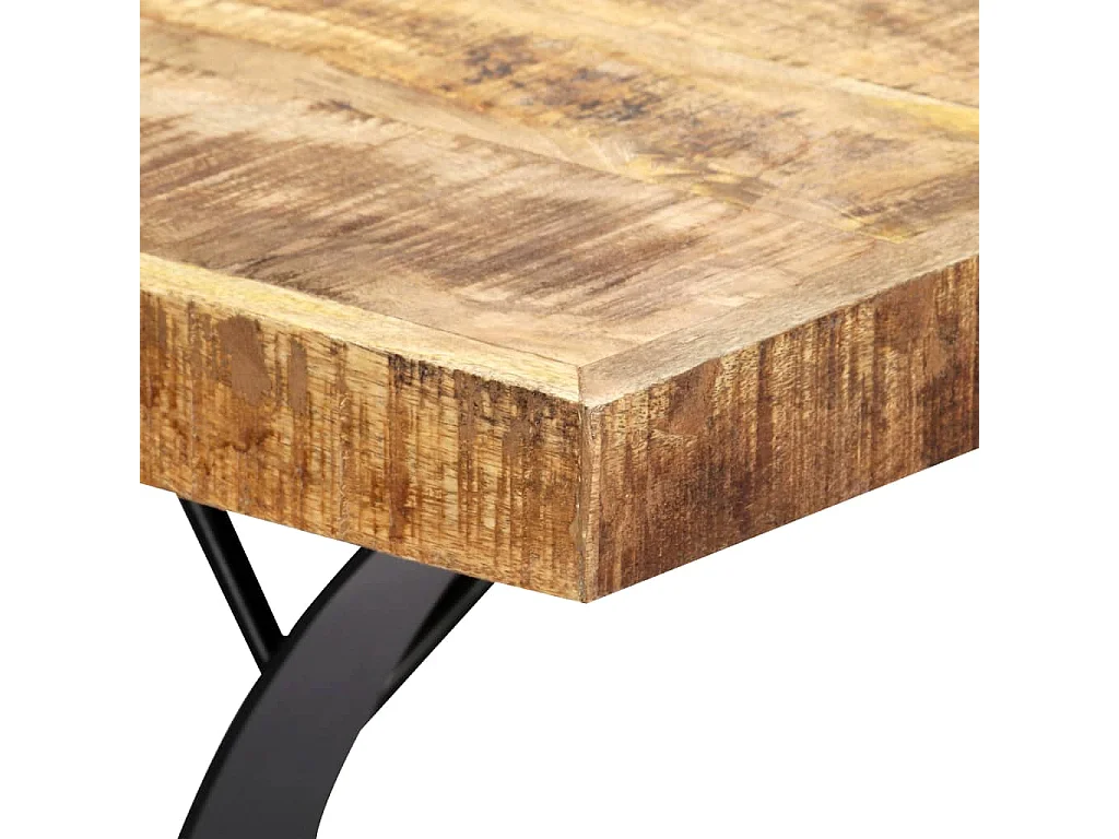 Esstisch 180×90×76 cm Mango Massivholz
