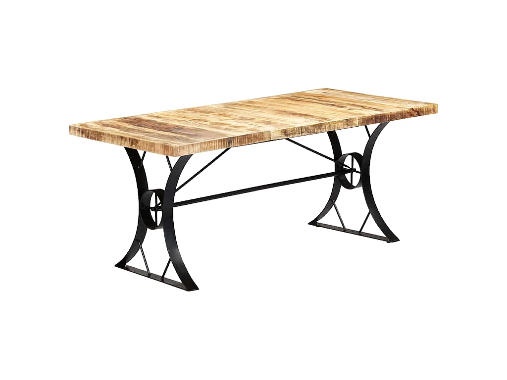 Table à manger 180x90x76 cm Bois de manguier massif
