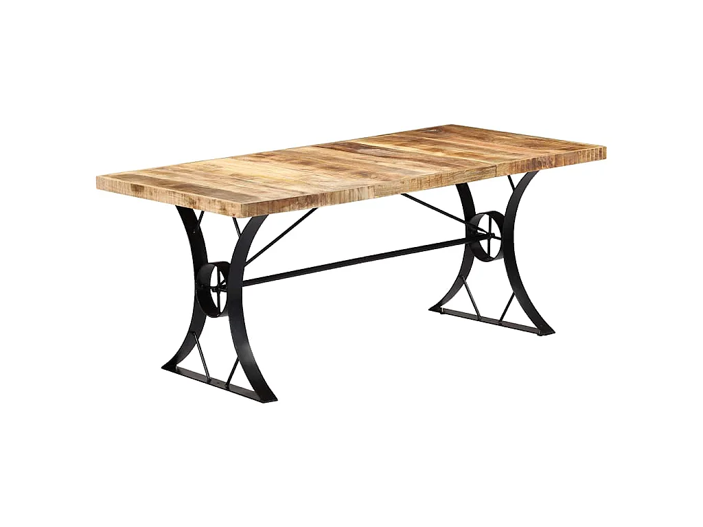 Table à manger 180x90x76 cm Bois de manguier massif