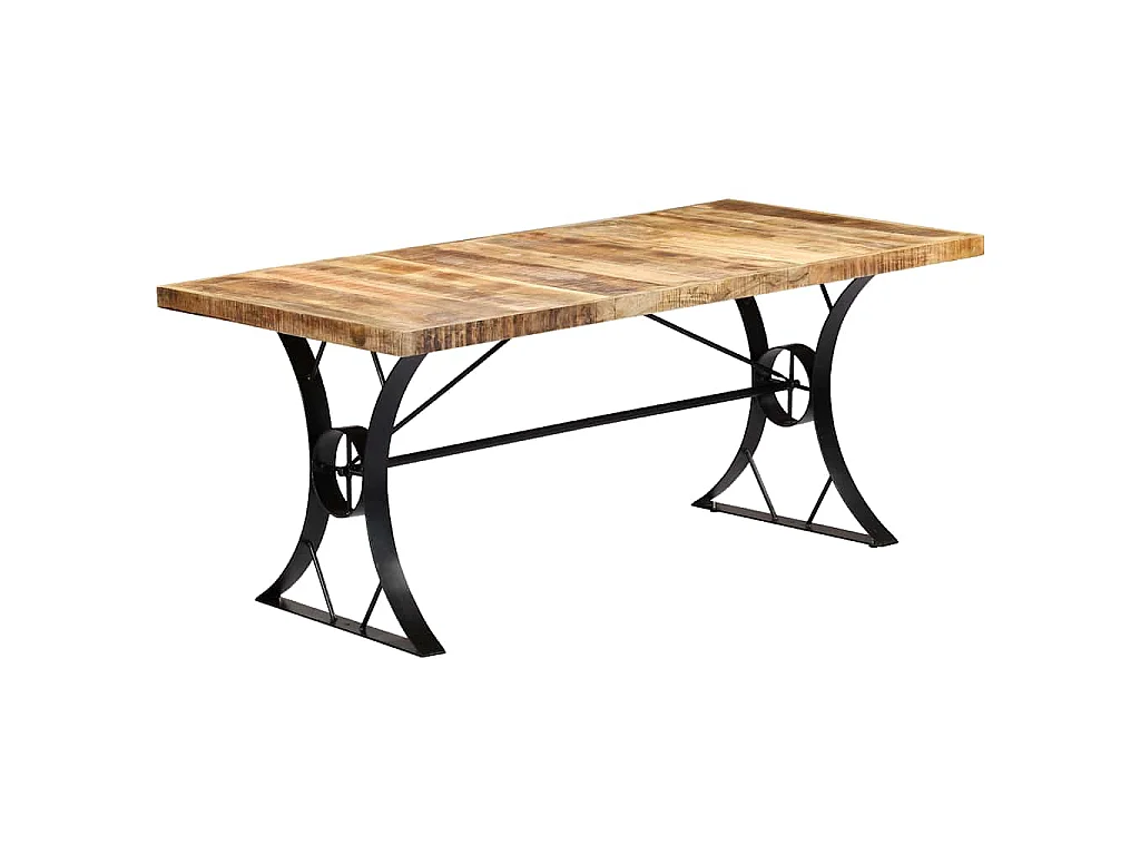 Table à manger 180x90x76 cm Bois de manguier massif