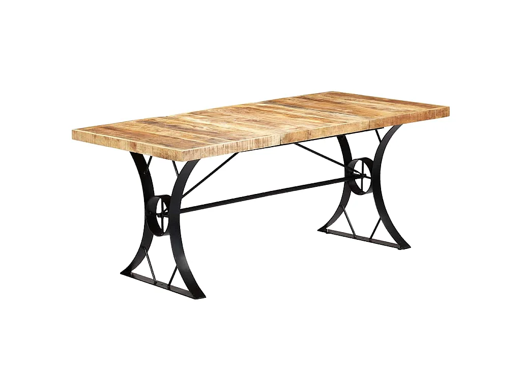Table à manger 180x90x76 cm Bois de manguier massif