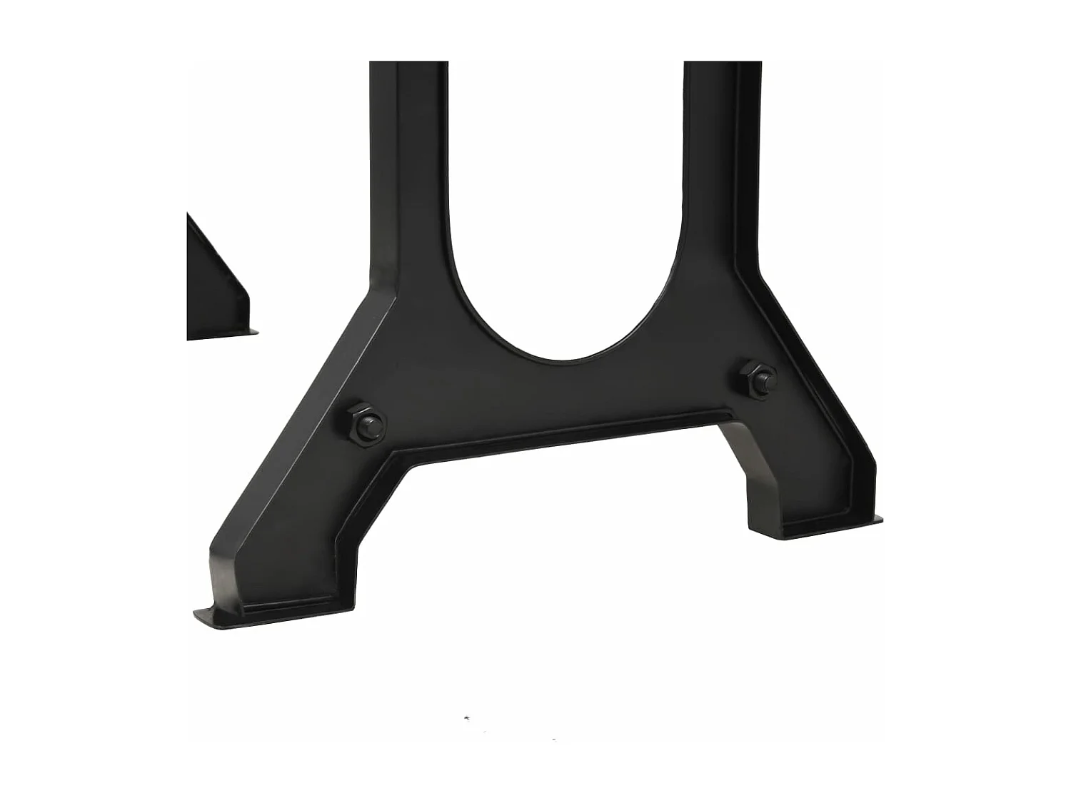 Table à manger dessus en bois de sapin massif 122x65x82 cm