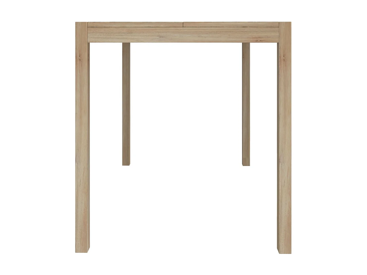 Table à manger 110x70x75 cm bois d'acacia solide