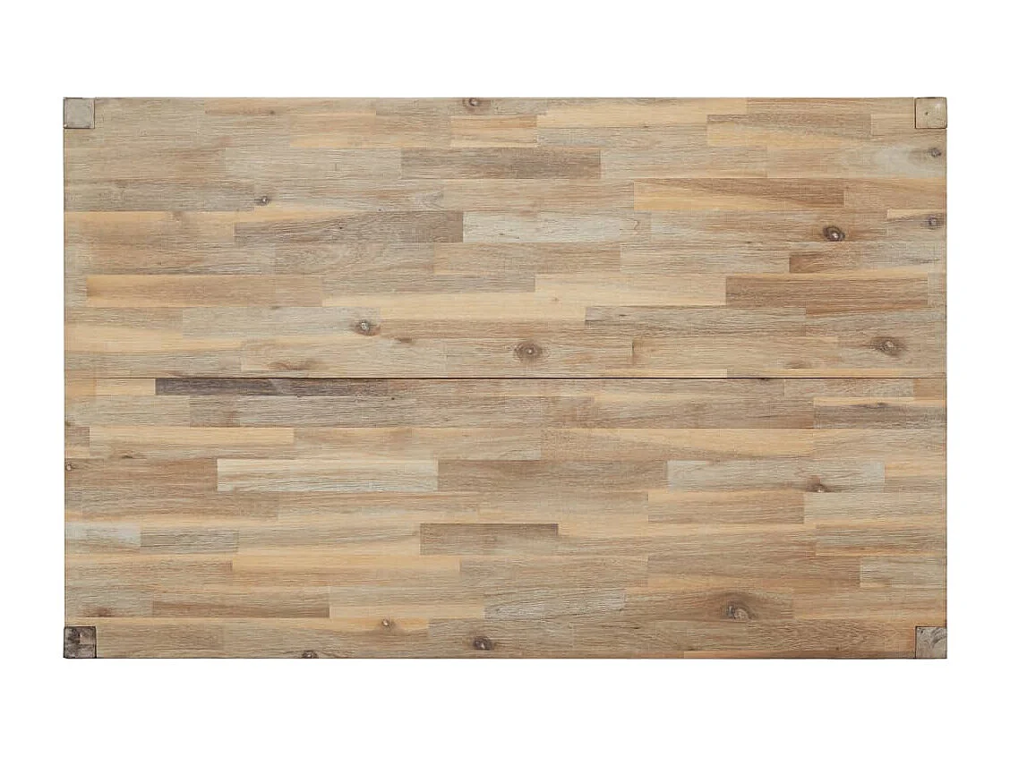 Table à manger 110x70x75 cm bois d'acacia solide
