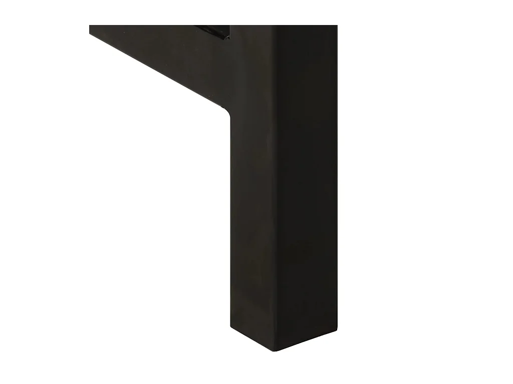 Mesa de comedor madera maciza de mango 110x60x76 cm