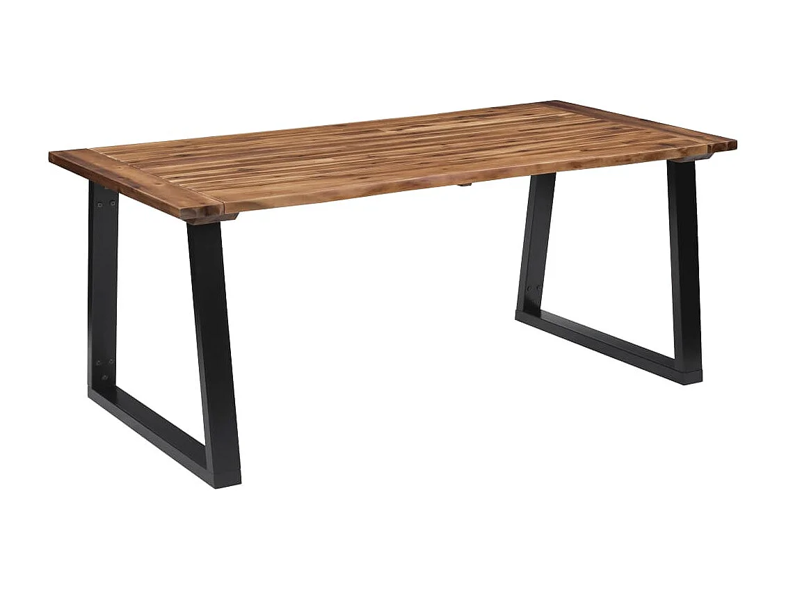 Table à manger Bois d'acacia massif 180x90 cm