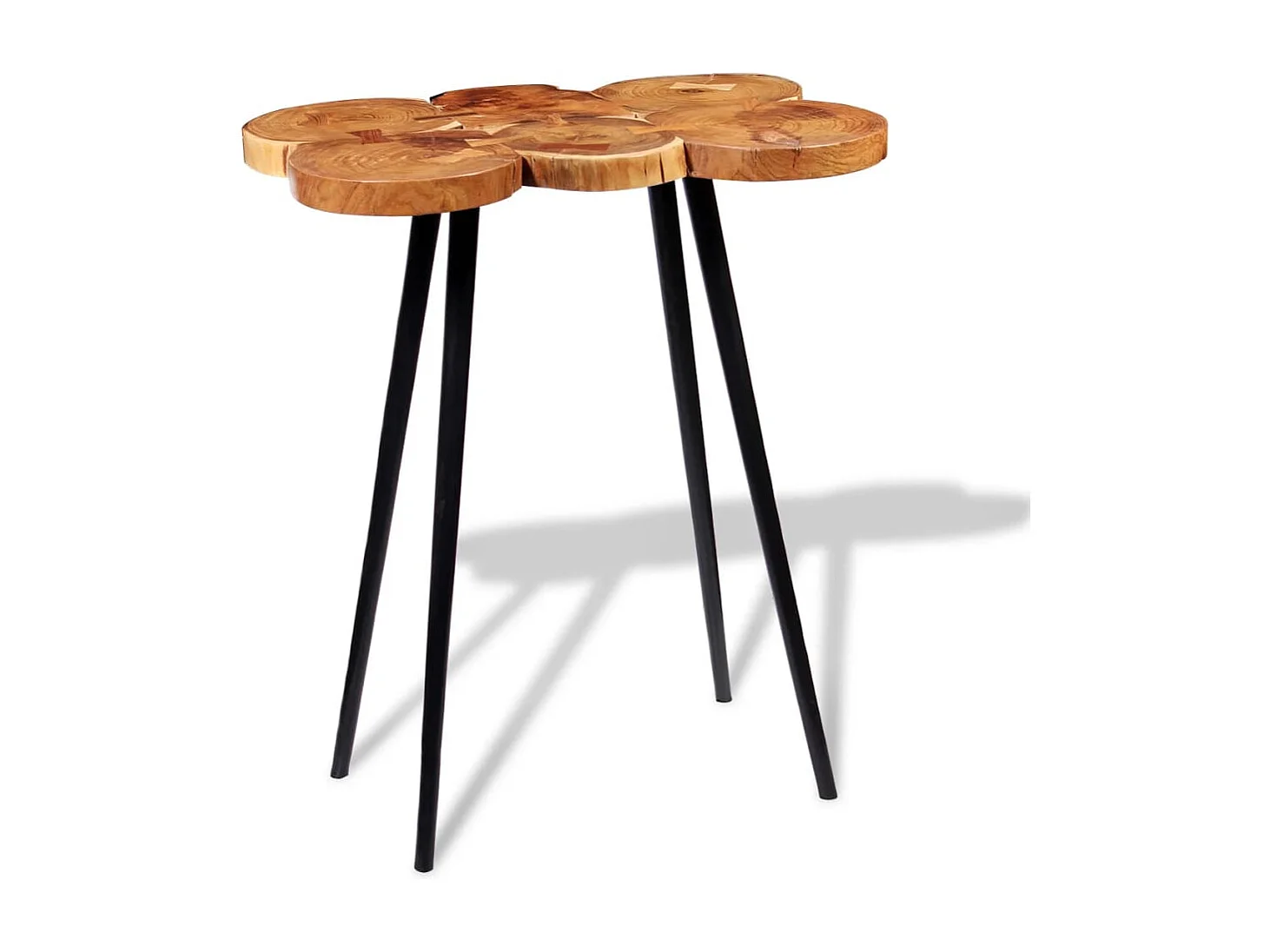Table de bar Bois d'acacia massif 90x60x110 cm