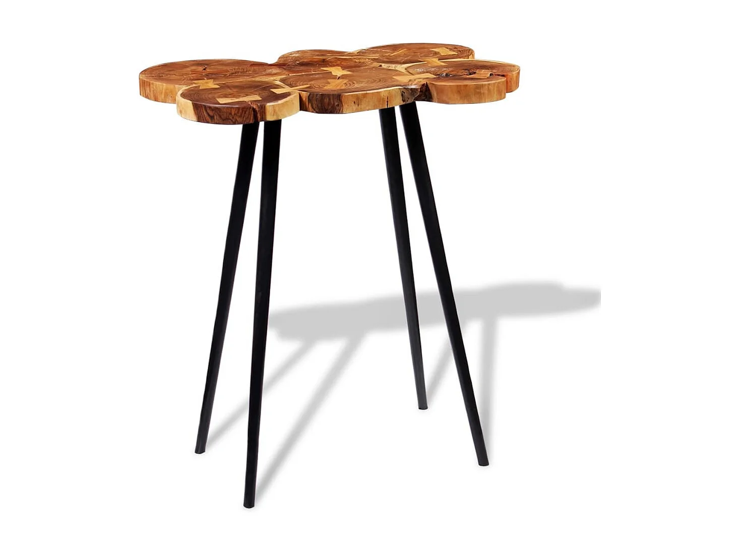 Table de bar Bois d'acacia massif 90x60x110 cm