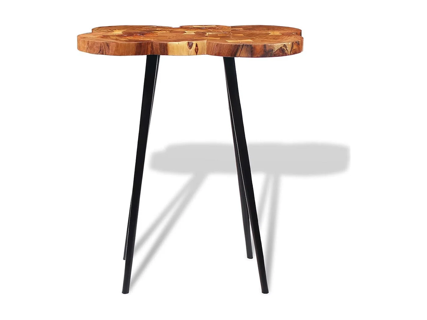 Table de bar Bois d'acacia massif 90x60x110 cm