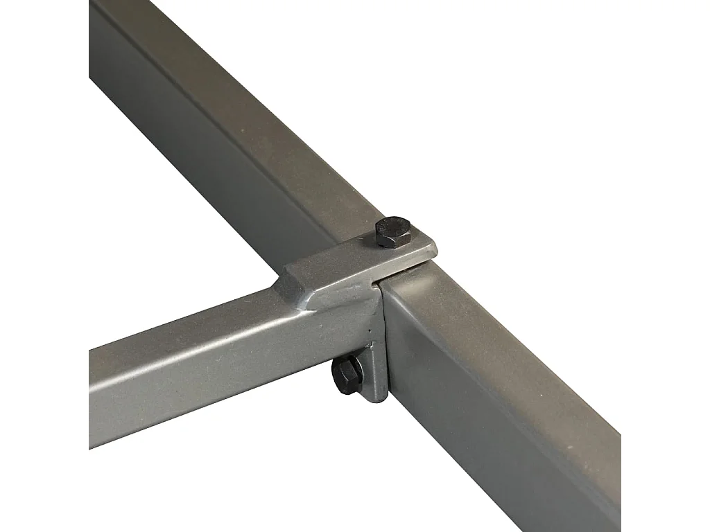 Esstisch Massivholz Akazie und Stahl 180 cm