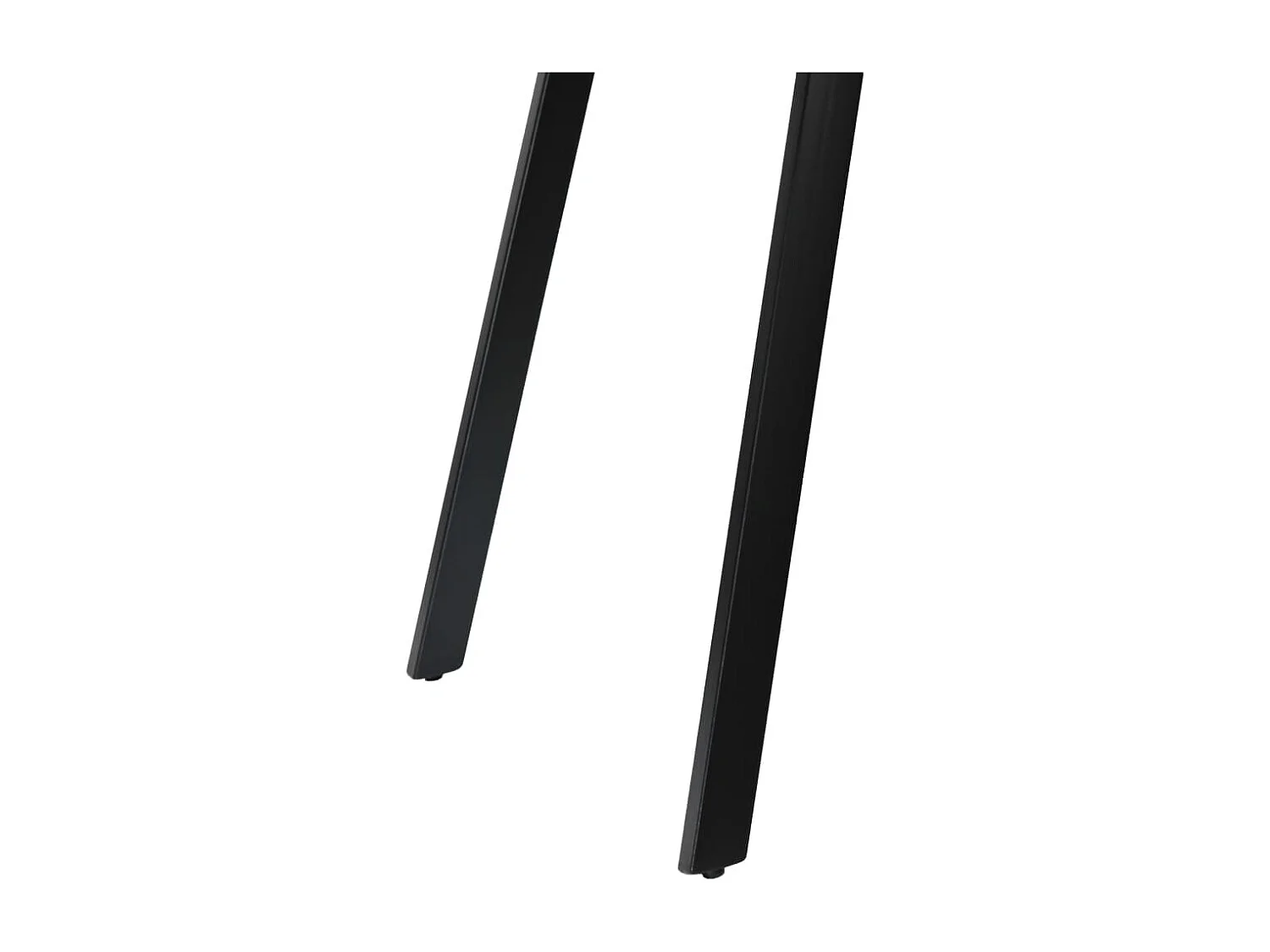 Table à manger Teck recyclé et acier 180x90x76 cm