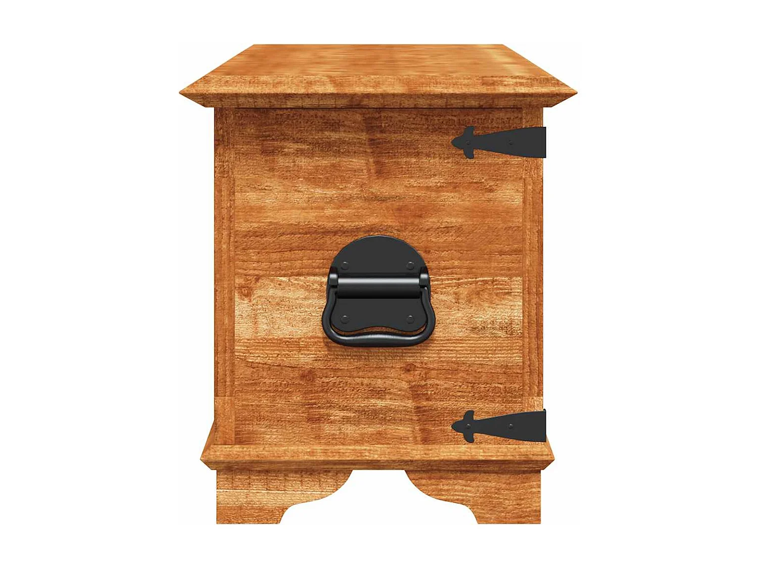 Coffre de rangement Bois de manguier brut