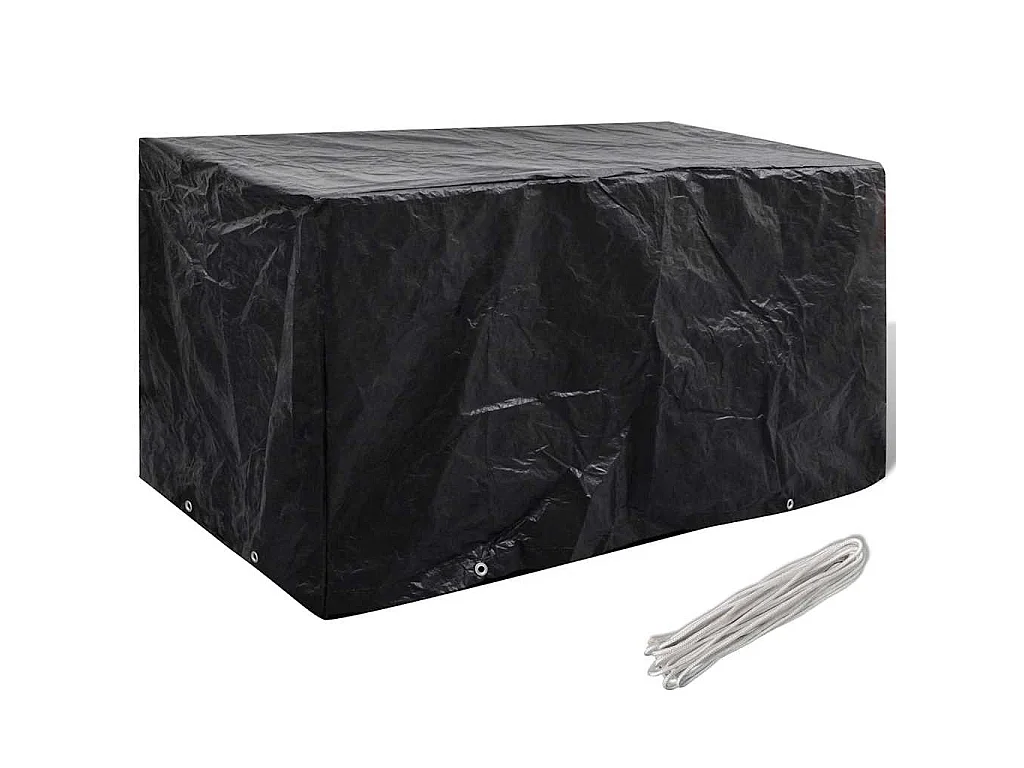 Tuinmeubelhoes met 8 oogjes 180x70x90 cm