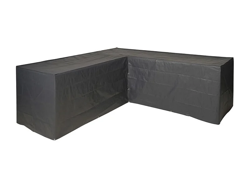 Capa p/ móveis jardim em forma de L 250x90x90 cm