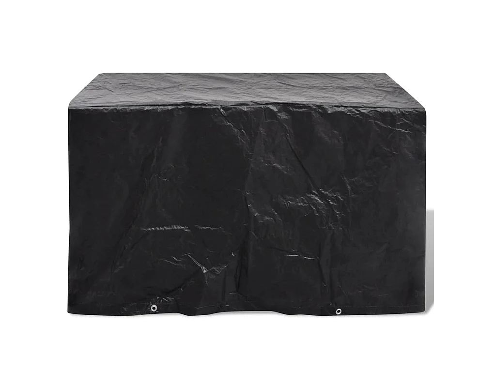Housses de salon de jardin 2 pcs 8 œillets 140x70x90 cm