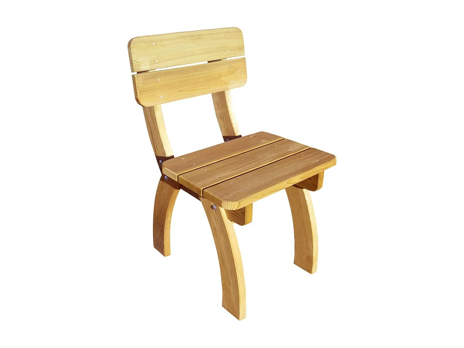 Tuinstoelen 2 st geïmpregneerd grenenhout