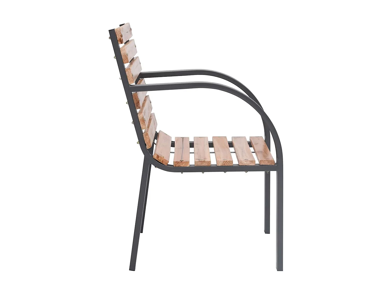 Chaises de jardin lot de 2 Bois de sapin massif