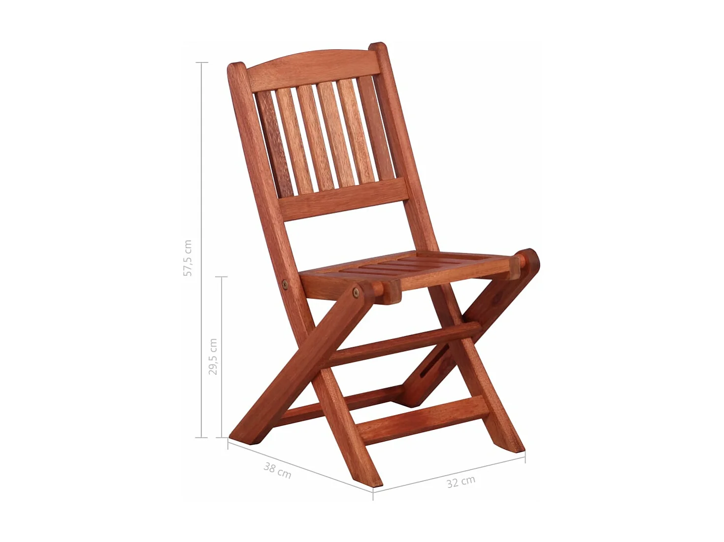 Eetkamerstoelen voor kinderen 2 st massief eucalyptushout