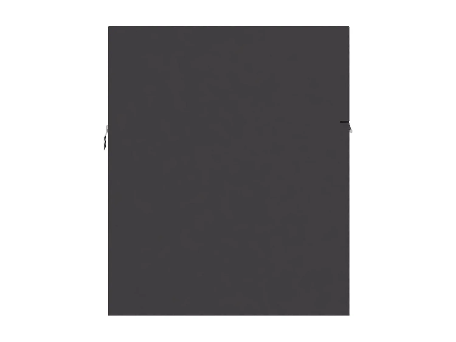 Armoire d'évier Gris 90x38,5x46 cm Bois d’ingénierie