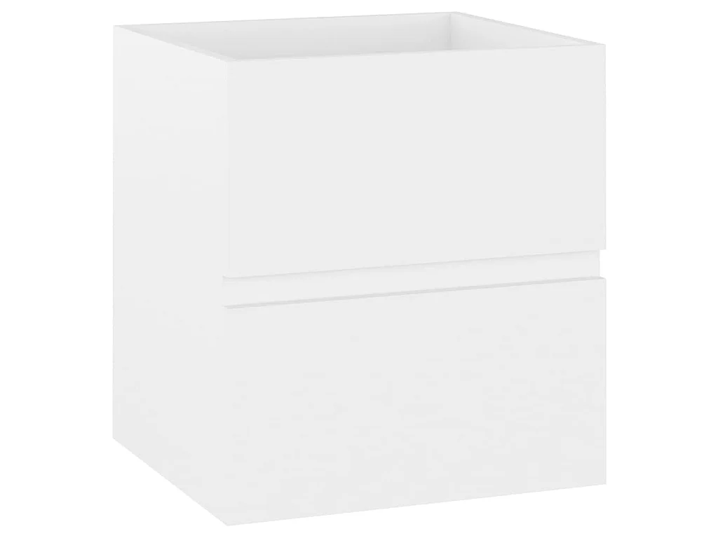 Armoire d'évier Blanc 41x38,5x45 cm Bois d’ingénierie