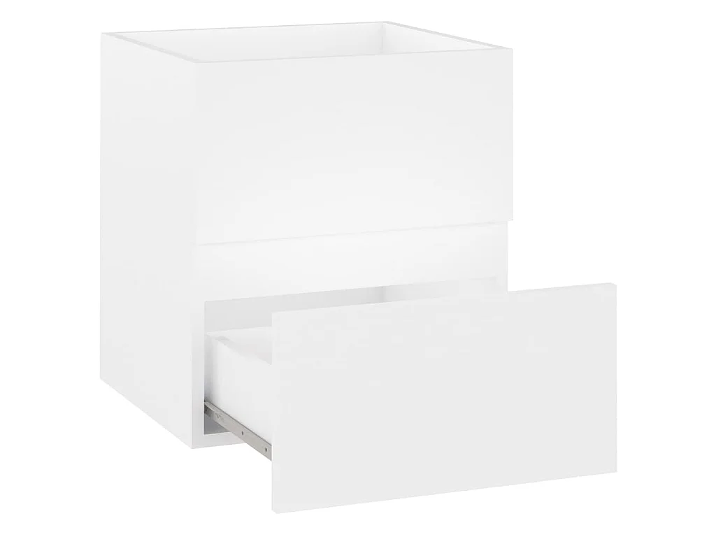Armoire d'évier Blanc 41x38,5x45 cm Bois d’ingénierie