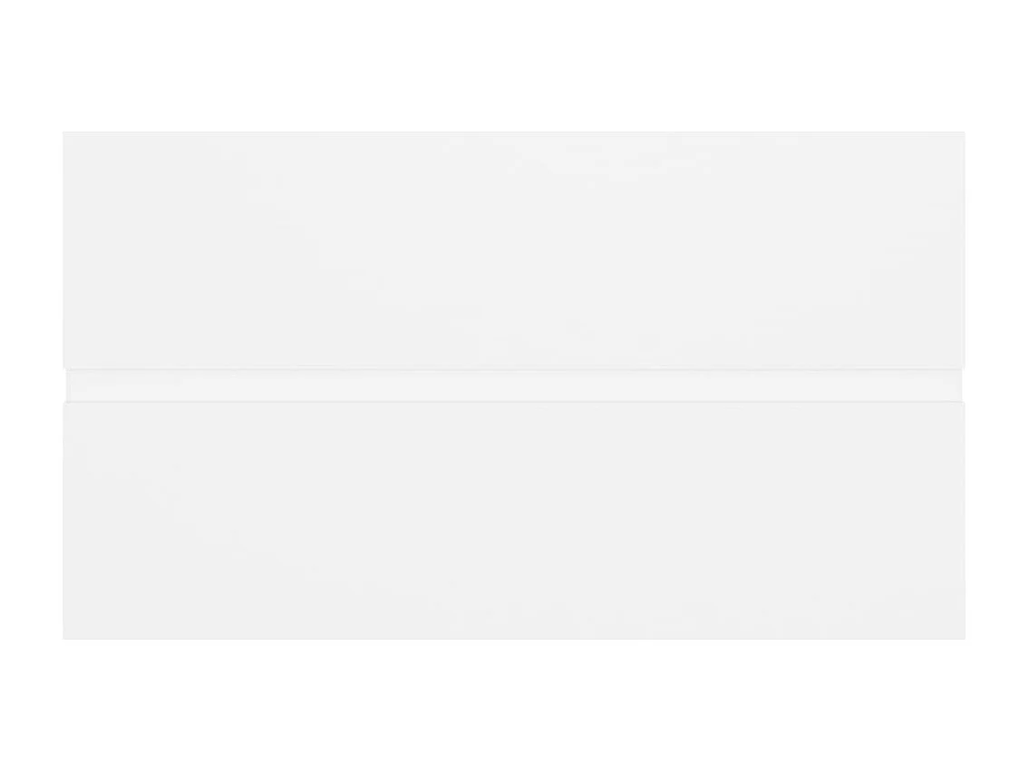 Armoire d'évier Blanc 80x38,5x45 cm Bois d'ingénierie